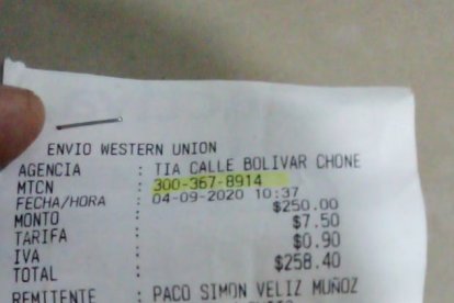Los padres de los perjudicados depositaban el dinero cuando el tipo se los pedía.