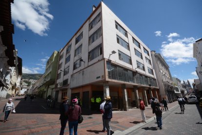 Existen otros edificios abandonados en el casco colonial. Moradores se sienten inseguros.