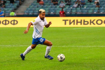 Christian Noboa, es el goleador del fútbol ruso 2020, lleva 7 anotaciones.