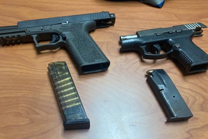 Las armas serían inspeccionadas por peritos de Criminalística.