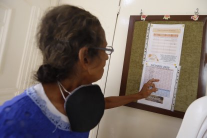 En la pared de ingreso al templo está pegada la lista de las personas que debían dar los diezmos. 
Guayaquil-Ecuador
Agencia (ag-expreso)
