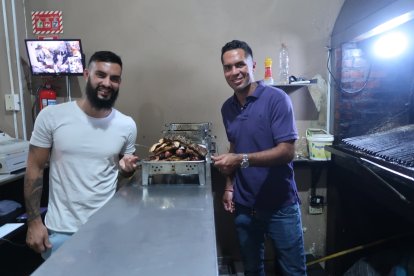 Mastriani y Viteri demostraron sus dotes en la parrilla.
