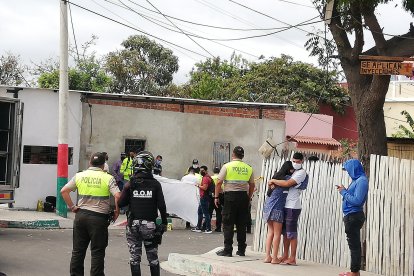 Moreira no residía en el sector, solo fue a visitar a amigos.