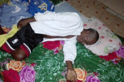 Hace cinco días Epifanio no prueba bocado, situación que ha afectado más su anemia.