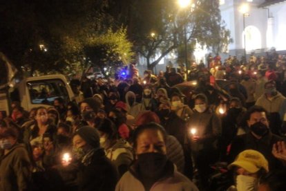 Los habitantes de Yaruquí exigieron también que haya un control migratorio en la localidad.