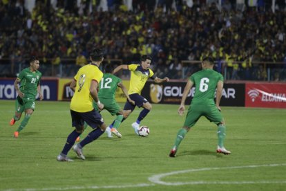 Gaibor estuvo en la victoria (3-0) en el amistoso contra Bolivia el pasado 11 de septiembre de 2019.