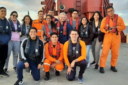 Son 24 días que los estudiantes conocieron sobre las investigaciones en la Antártica