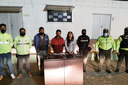 Uno de los detenidos es de nacionalidad venezolana.