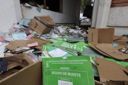 Los documentos afectados correspondían a procesos de jubilaciones de más de 10 años atrás.