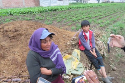 La mujer cuenta cómo hallaron los restos cuando hacían las tareas agrícolas.
