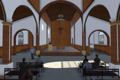 El templo de Quilanga fue declarado santuario en noviembre de 1995.