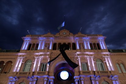 El velorio de Maradona se realizó en la Casa Rosada, ubicada en Buenos Aires, Argentina.
