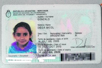 Mariana Vega nombró a su hija Diega en honor a Maradona.