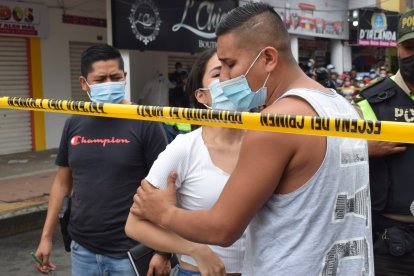 El crimen se cometió en pleno centro de la ciudad quevedeña.