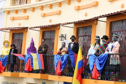 Personajes característicos de la ciudad formaron parte de las actividades municipales.
