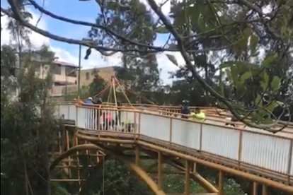 Luego de sacar los restos, fue llevado a la morgue.