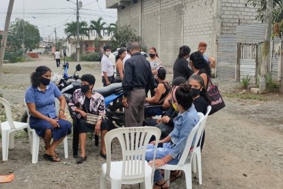 En el vecindario, durante el velatorio, destacaron las cualidades de la madre de familia.