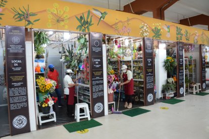 Los cubículos fueron remodelados para las mujeres curanderas.