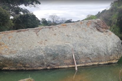 En este sector hace años habrían visto a pequeños seres que caminaban con los pies virados.