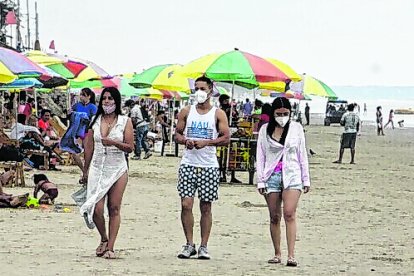 Montañita es uno de los balnearios afectados por las medidas.