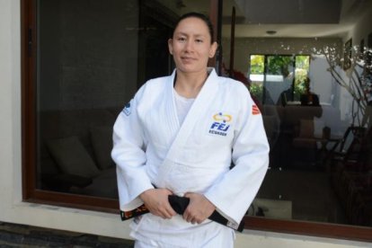 Estefanía García, judoca ecuatoriana.