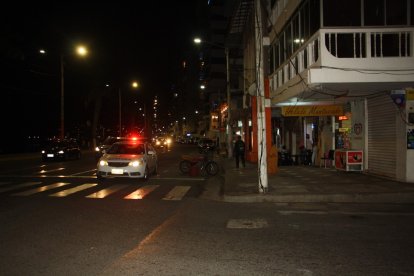 El control policial fue constante para que nadie viole las normas.