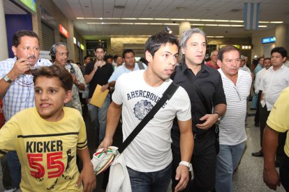 Matías Oyola llegó a mediados de 2009 a Barcelona.