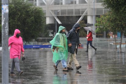 La humedad que llega de la corriente amazónica provoca el temporal lluvioso.