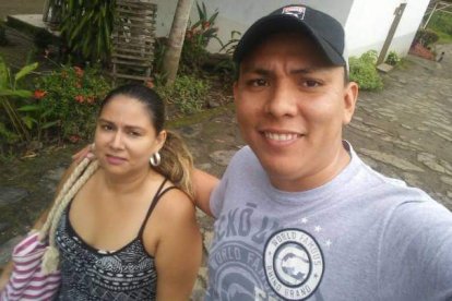 Luis Aguilar y su esposa Leslie Pino, llevaban 8 años de unión.