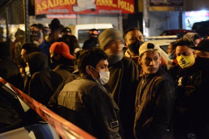 Moradores del sector estaban atemorizados tras el cruce de balas.