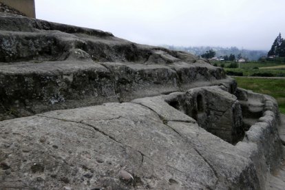 Las estructuras revelan la forma de trabajo de siglos pasados.