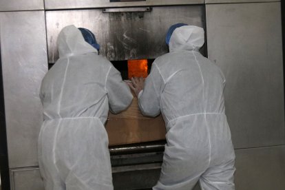 En enero hubo un despunte de cremaciones por covid-19, en la capital