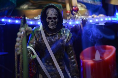 La calavera representa a esta santa.