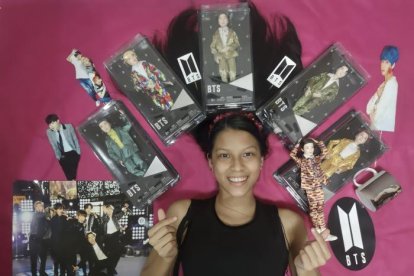 Noemí Soriano, fan declarada, asegura que no solo le atrae la música de BTS, también la personalidad de sus integrantes, de los que dice, son auténticos.