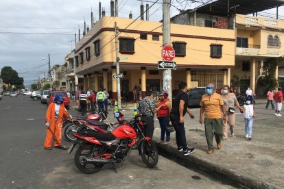 En Guerrero Valenzuela y San Martín las calles lucían despejadas, a pesar del cierre del área aledaña al recinto electoral.