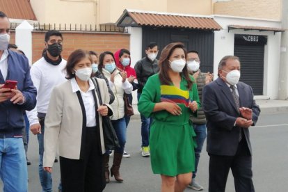 Ximena Peña, candidata por Alianza País.