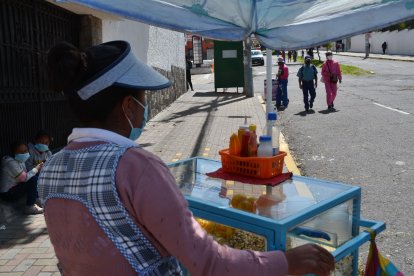 Los comerciantes de Quito no tuvieron la misma suerte, por los controles.

 Quito 02 de Febrero de 2021 Agencia(ag-extra ag-expreso-ag-quito)