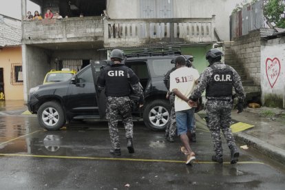 El sospechoso fue puesto a órdenes de las autoridades.