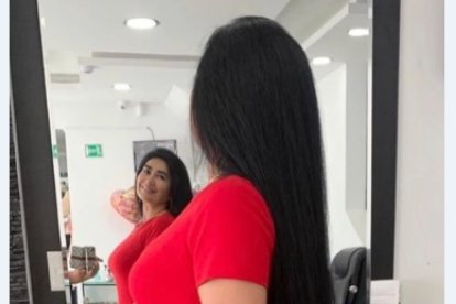 Eva Oviedo no pudo venir el año anterior a donar su cabello por la pandemia pero dice que ya está coordinando para venir a Guayaquil y realizar lo ofrecido