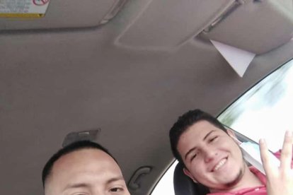 Una de las fotos que Erick Iván Carreño Ponce y Anderson Fernando García Macías subieron a las redes sociales.