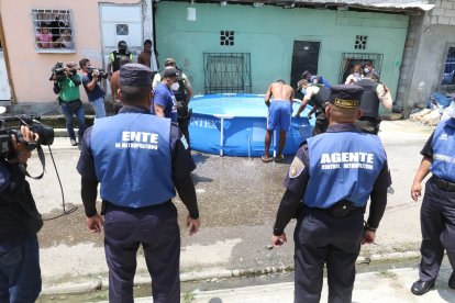 El operativo se extendió hasta la noche de ayer.