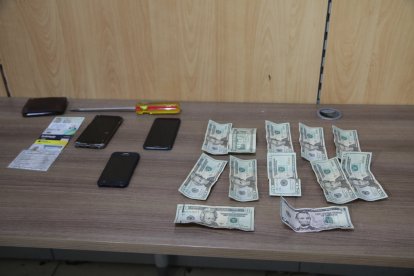 Con estas evidencias fueron detenidos los implicados en el asalto.