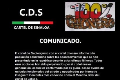 Esto circuló en diferentes redes sociales.