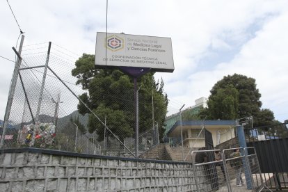 El cuerpo de Valencia fue llevado a la morgue.