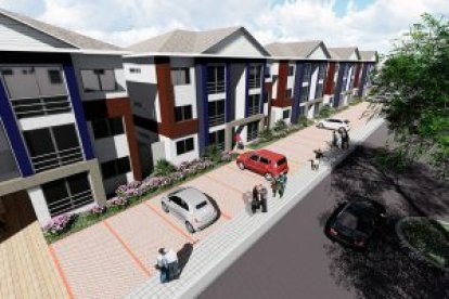 La urbanización cuenta con club social, piscina, áreas de esparcimiento, etcétera.