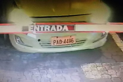 El taxi llegó al conjunto residencial de la víctima y lo dejaron pasar.
