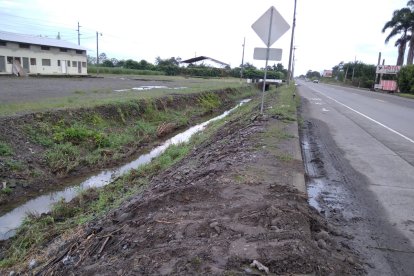 En esta vía ocurrió el crimen de las dos mujeres. Cerca a un motel de la localidad.
