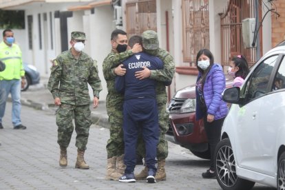 Familiares de la víctima se quebraron al enterarse de la noticia.