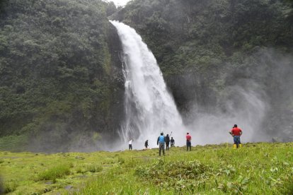 La cautivante Cascada Mágica del río Malo.