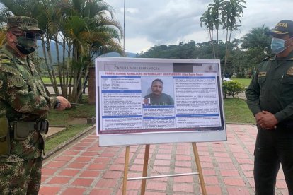 Los militares colombianos detallaron la labor ilegal del sujeto.